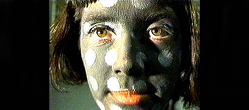 Gina painted by Christian Eric Myer at the Charybdis event 'Lust'