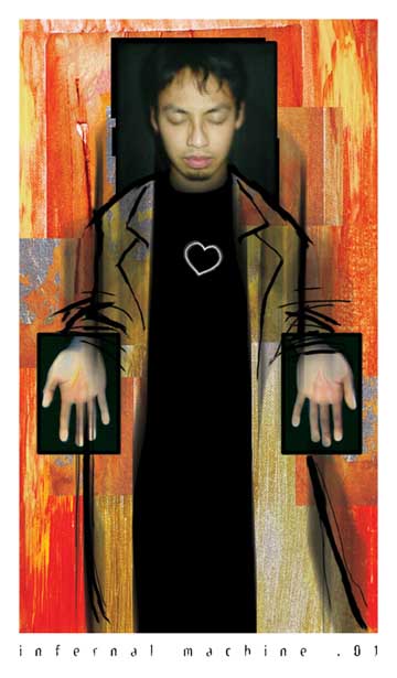 Infernal Machine .01 (self-portrait) by Mikel Samson